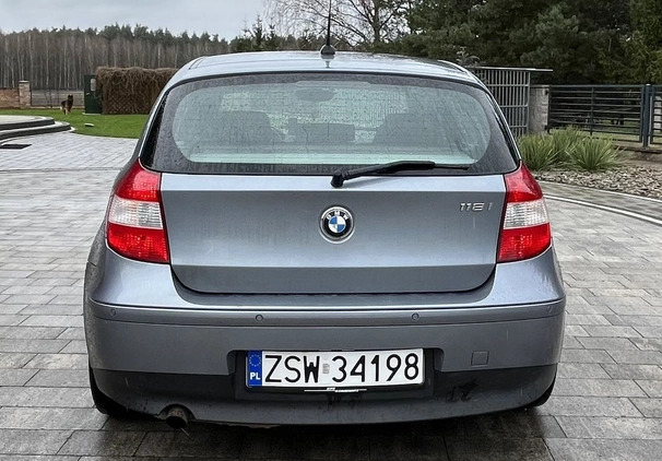 BMW Seria 1 cena 15500 przebieg: 193000, rok produkcji 2005 z Szczecin małe 562